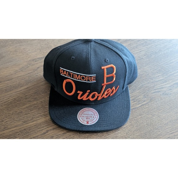 Mitchell & Ness Other - Baltimore Orioles Hat Mitchell & Ness Retro Lockup Original Fit Snapback Hat